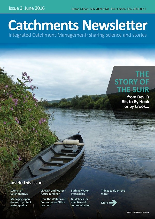 Catchments Newsletter - sharing science and stories. June 2016.