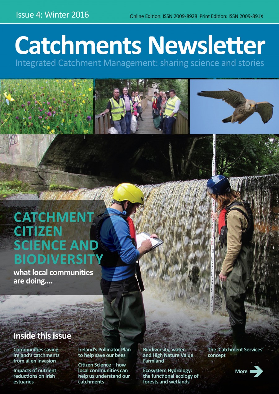 Catchments Newsletter - sharing science and stories. Winter 2016.