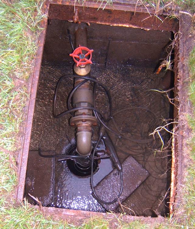Poorly protected wellhead