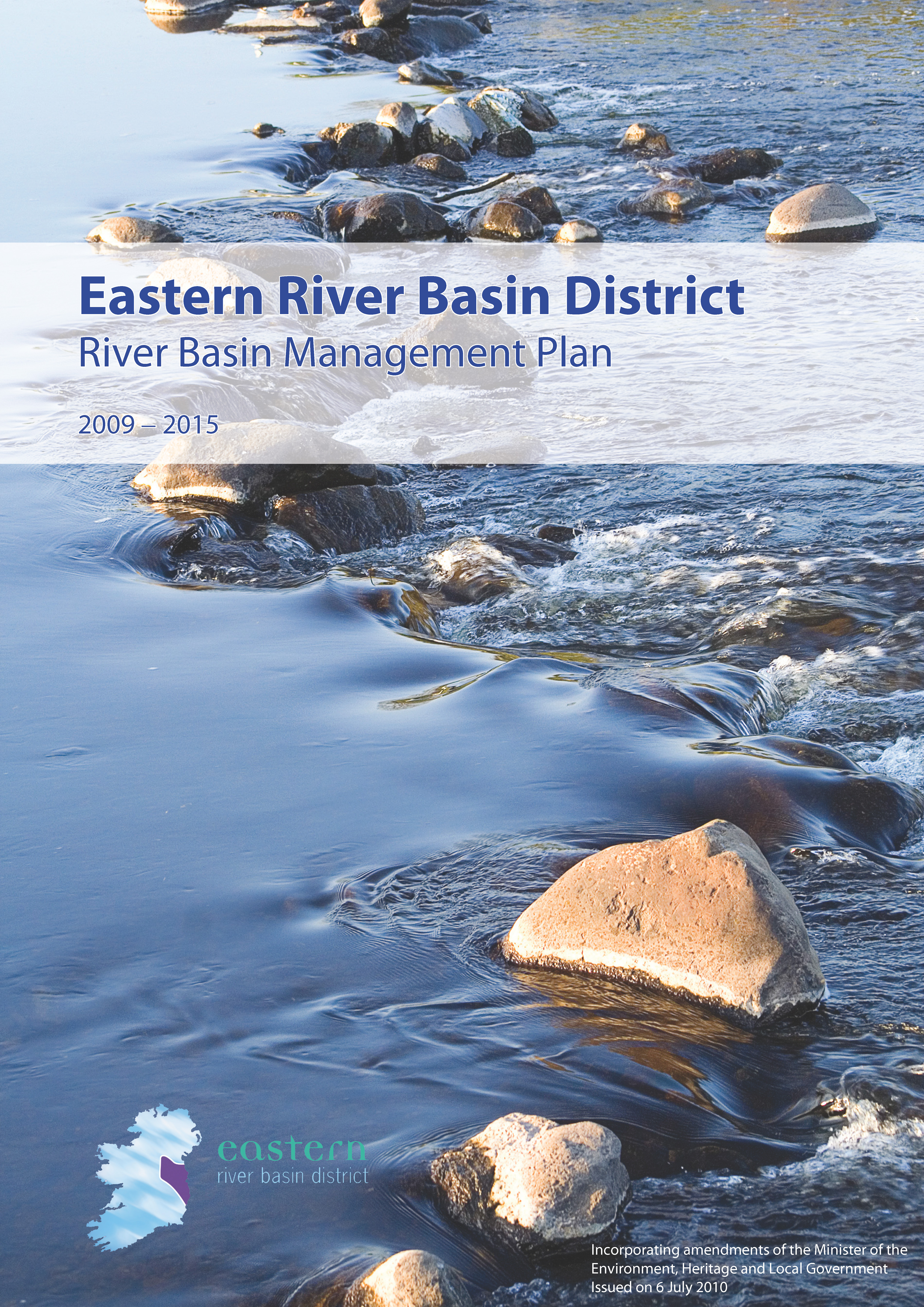 Cover from Eastern River Basin District River Basin Management Plan 6 July 2010