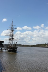 The Dunbrody on the Nore at New Ross Photo: Robert Wilkes