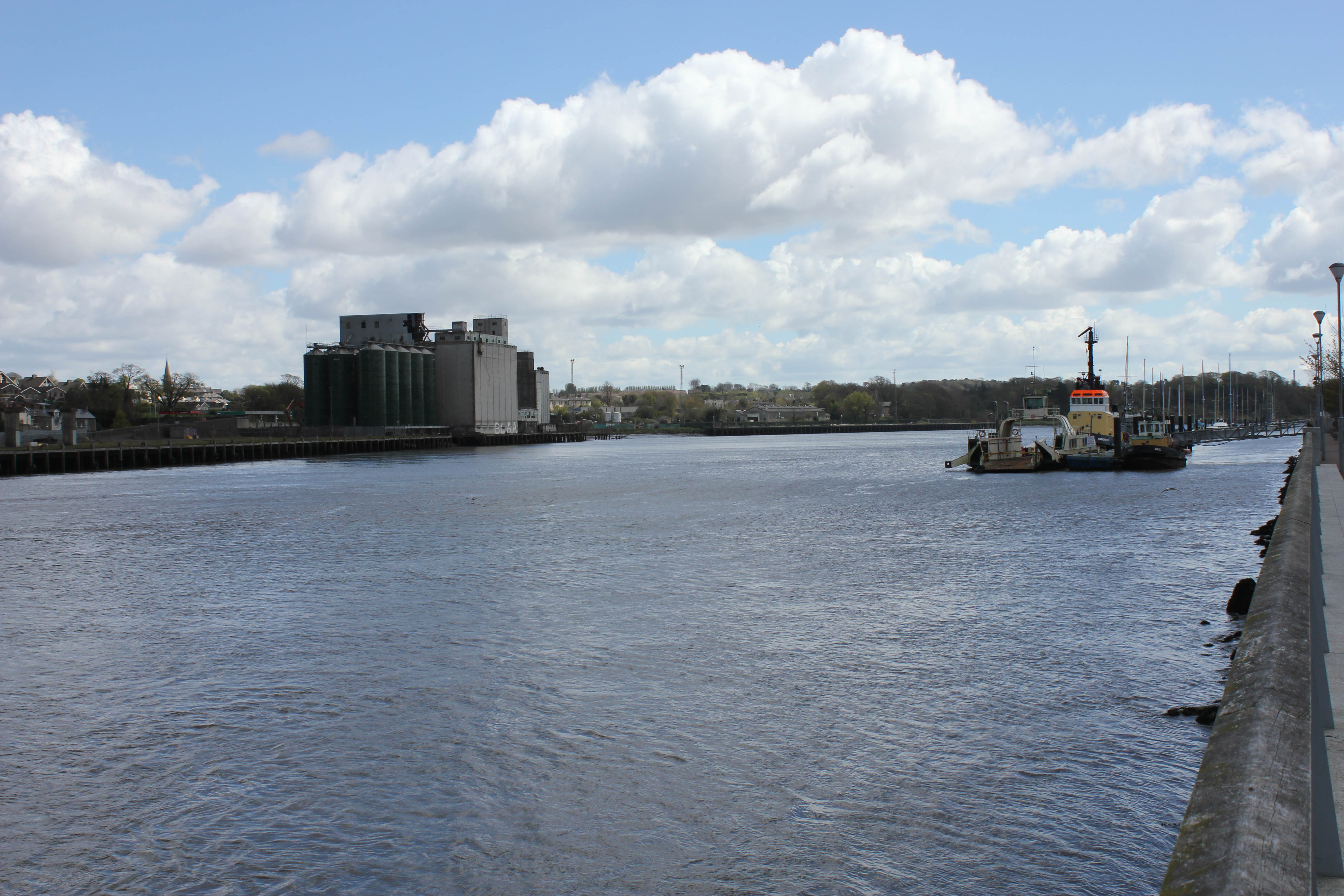 Suir Estuary, the largest of The Three Sisters, at Waterford City Photo: Robert Wilkes