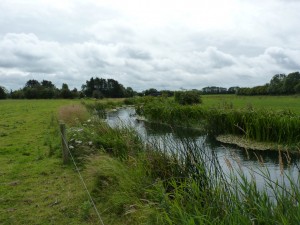 er Drish, Upper Suir catchment. Fencing the riparian margin (Photo E. Quinlan)