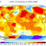 NASA GISS Temperature Anomaly