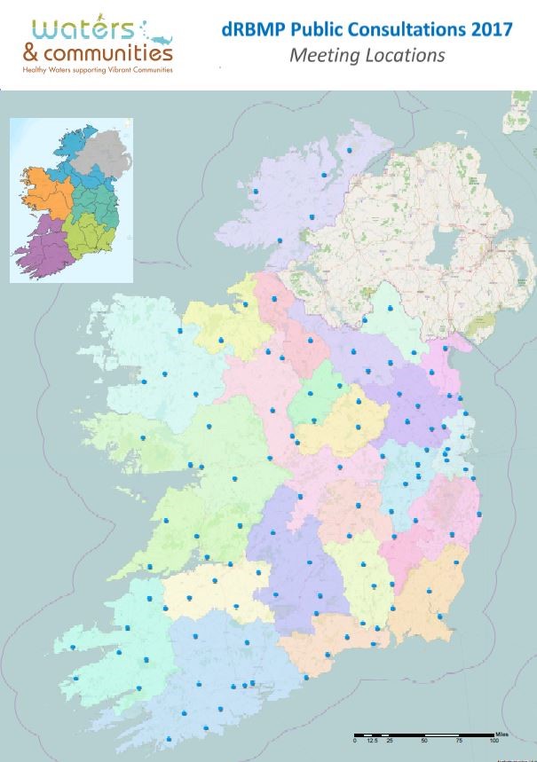 Engaging communities - dRBMP Meeting locations