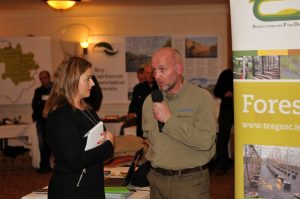 Angelina Nugent and Declan Cooke from Inland Fisheries Ireland