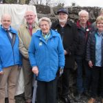 Kilteevan Tidy Towns Committee with Minister Naughton: Marguerite Croghan, Eileen Fahey, Denis Naughton, Minister for Communications Climate Acton and Environment, Joe Fox, Gertie Murphy Ray Clabby, Barney Donlon, Lena Coyle, Mattie Murphy, Hugh Brennan, Fiona Coen.