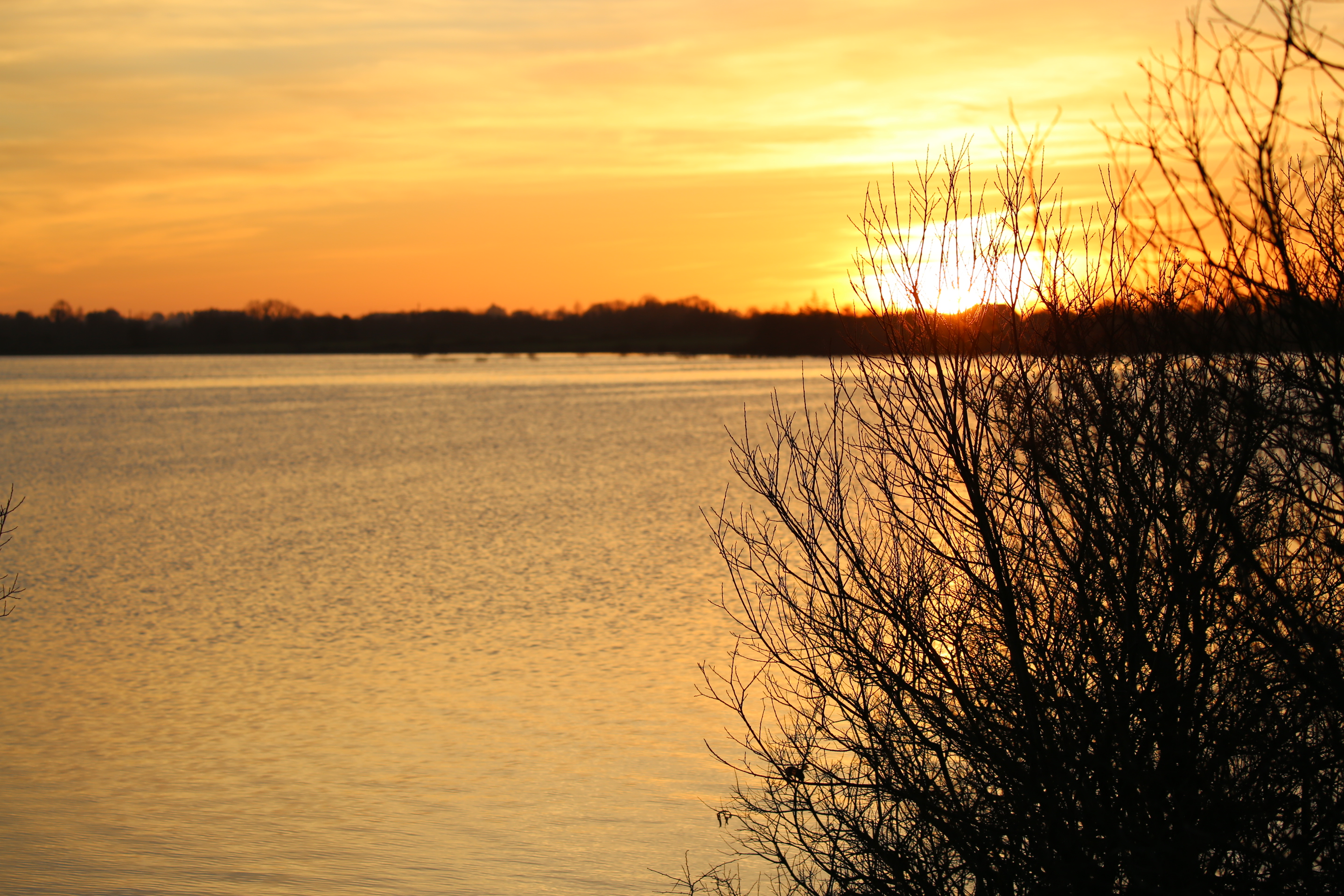 Winter Sunset Glenamaddy Turlough January 7th 2018