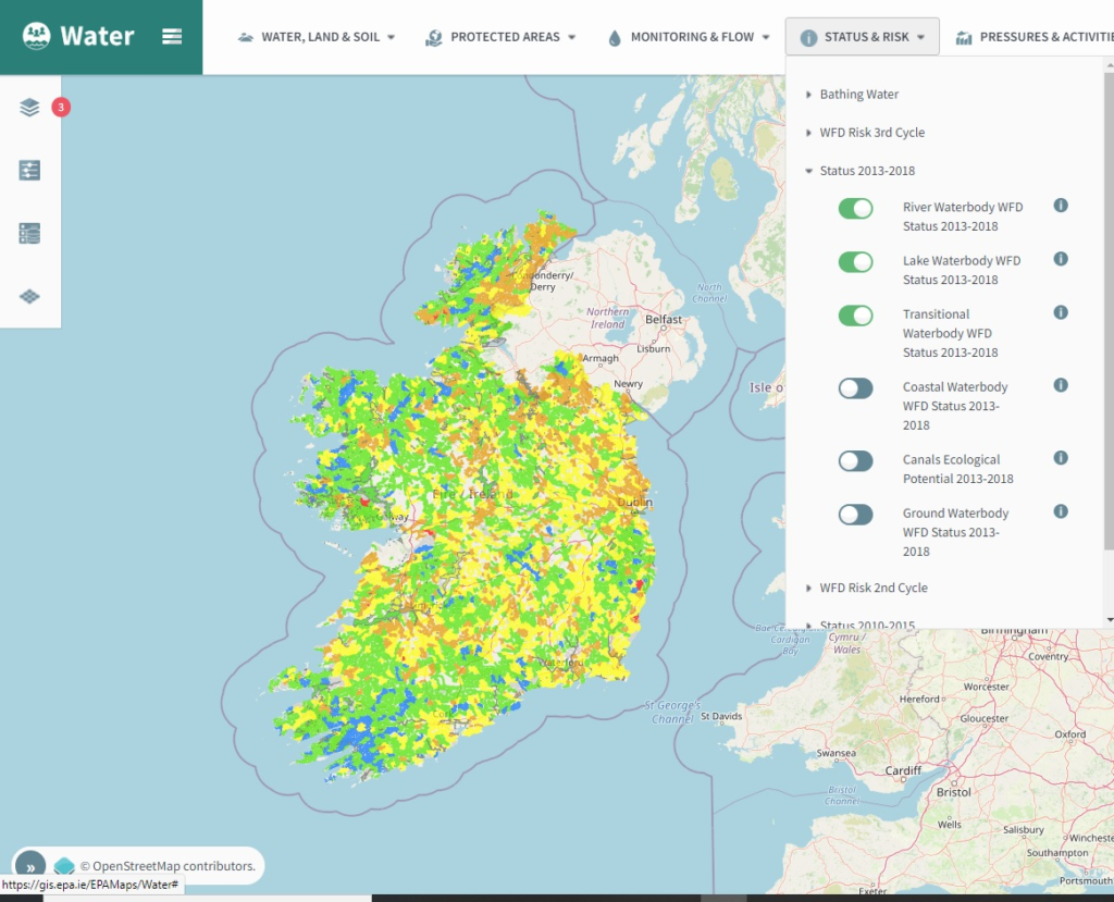 WFD update - assigning status to all unmonitored identified waterbodies ...