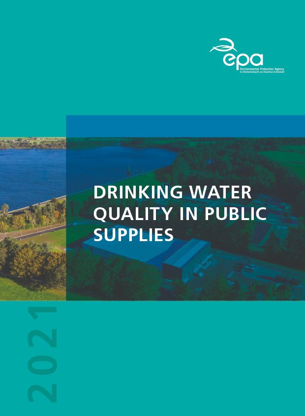 2021 EPA Drinking Water Quality In Public Supplies Report Cover