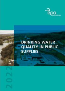 The cover from Drinking water in private supplies 2022