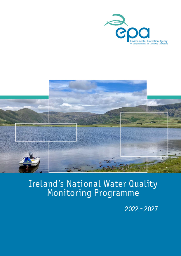 The cover of the report on WFD Monitoring for 2022-2027