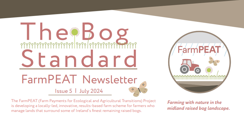 Header from The Bog Standard FarmPEAt Newsletter