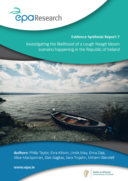 Cover featuring a boat on a large lake under cloudy skies.