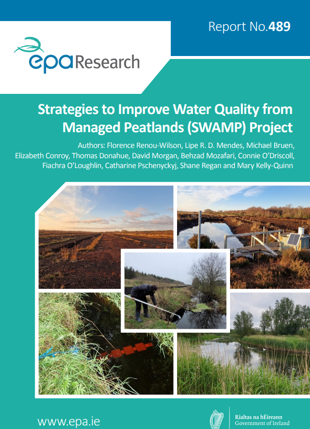 Cover showing fieldwork with water quality monitoring equipment.